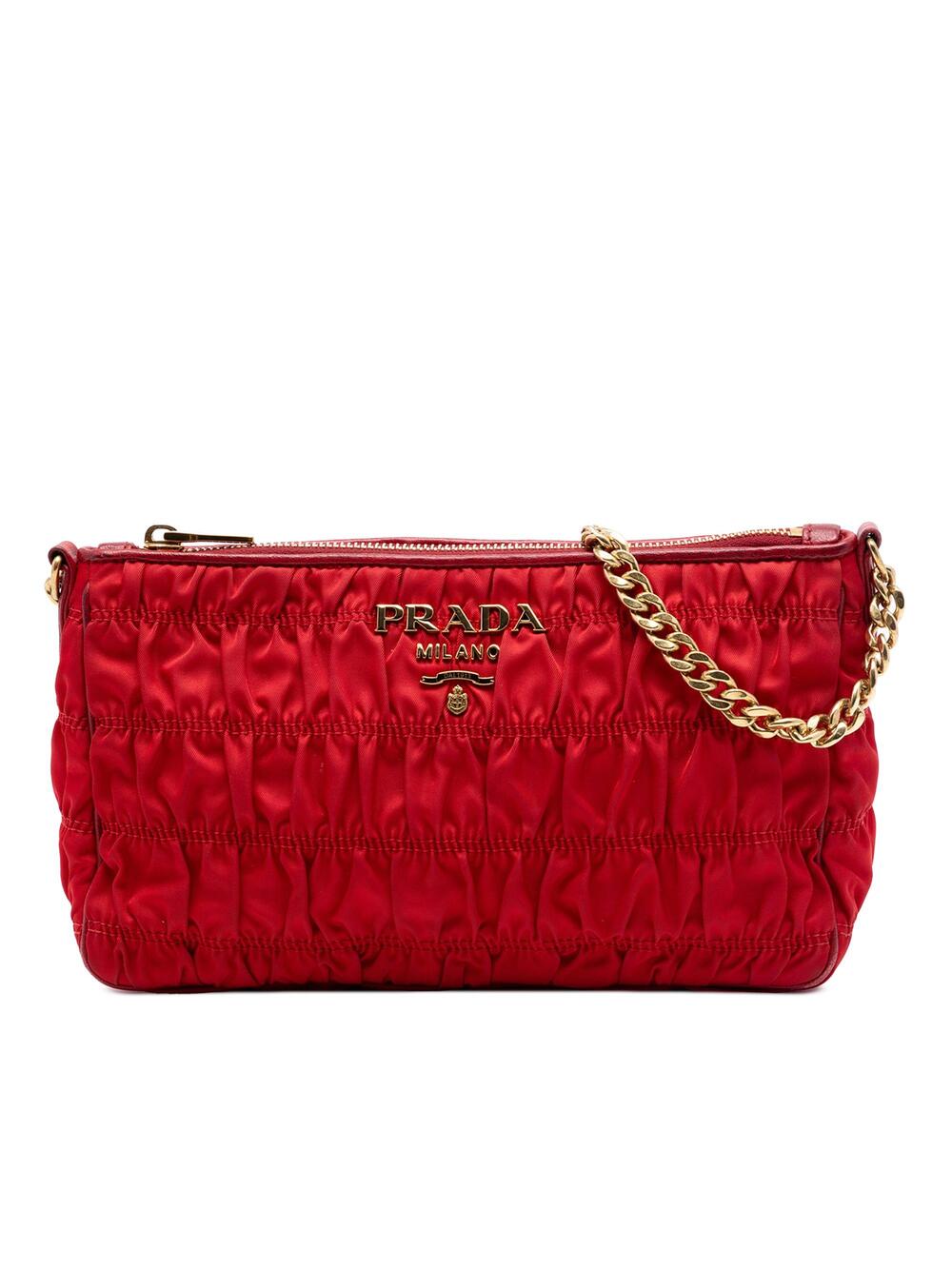 Prada Gaufre Zip Crossbody Quilted #376112P77B